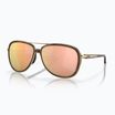 Oakley Split Time brown tortoise gold/prizm rose gold polarized sunglasses