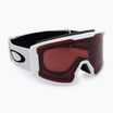 Oakley Line Miner matte white/prizm garnet ski goggles OO7070-B9