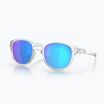 Oakley Latch matte clear/prizm sapphire polarized sunglasses