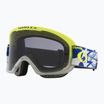 Oakley O Frame 2.0 Pro MTB cycling goggles tld blue wings/dark grey