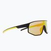 Red Bull SPECT Dash black/smoke with pinkish revo sunglasses