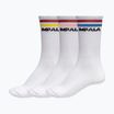 Women's socks IMPALA Stripe 3 pairs white
