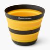 Sea To Summit Frontier UL Collapsible 400ml travel mug sulphur