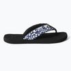 Women's Rip Curl Freedom Plush Bloom flip flops black