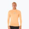 Men's Rip Curl Waves UPF Performance mandarin zest swimming longsleeve