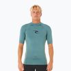 Rip Curl Waves UPF Performance men's swim shirt bluestone
