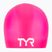 TYR Wrinkle Free Silicone swimming cap pink