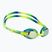 TYR Swimple Tie Dye Mirrored gold/green/blue children's swimming goggles