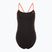 Women's one-piece swimsuit TYR Hexa Cutoutfit black/orange