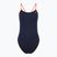 Women's one-piece swimsuit TYR Hexa Cutoutfit navy/orange