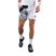 Men's tennis shorts HYDROGEN Spray Tech white T00510001