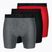 Under Armour Perf Tech 6in men's boxer shorts 3 pairs red/grey/black