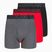 Under Armour Perf Cotton men's briefs 6" 3 pcs carbon black/galaxy black
