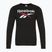 Men's Reebok Identity Big Logo Fleece Crew black/white/vector red sweatshirt
