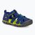 KEEN Seacamp II CNX blue depths/chartreuse junior sandals