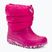 Crocs Classic Neo Puff candy pink junior snow boots