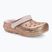 Crocs Classic Lined Glitter Clog gold/barely pink children's flip-flops