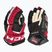 CCM JetSpeed FT6 Pro SR hockey gloves black/red/white