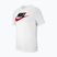 Men's T-shirt Nike Sportswear white/black/university red