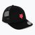 Women's baseball cap Fox Racing Boundary Trucker W black/pink