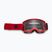 Fox Racing Main Core fluorescent red/clear cycling goggles