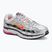 Women's shoes Nike P-6000 white/metallic platinum/laser fuchsia