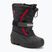 Sorel Flurry Dtv black/bright red children's snow boots