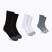 Under Armour Heatgear Crew 3 pair multicolour sports socks 1346751