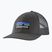 Patagonia P-6 Logo LoPro Trucker baseball cap forge grey