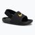 Children's slides Nike Kawa black/metallic gold
