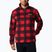 Men's Columbia Steens Mountain Printed fleece sweatshirt red 1478231