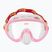 Mares Jelly pink/yellow/clear children's snorkel mask