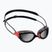 Zoggs Predator Titanium red/grey/mirrored smoke swimming goggles 461065