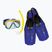 Mares Nateeva Keewee Junior children's snorkel kit blue
