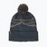 Patagonia Powder Town Beanie fitz roy stripe knit/smolder blue