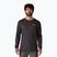 Men's Patagonia Cap Cool Merino Blend Longsleeve Graphic heritage header/black