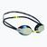 Swim goggles TYR Blackops 140 Ev Racing Mirrored gold/navy/yellow