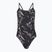 Women's one-piece swimsuit TYR Durafast Elite Waveform Cutoutfit titanium