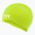 Swim cap TYR Wrinkle Free Silicone limelight