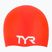 Swim cap TYR Wrinkle Free Silicone bright red