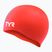 Swim cap TYR Wrinkle Free Silicone bright red