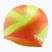 Children's swim cap TYR Tiedye Silicone Multicolor Jr lime/multi