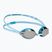 Women's swim goggles TYR Blackops 140 Ev Racing Mirrored blue/white