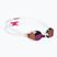 Swim goggles TYR Stealth-X Performance Mirrored pink/white