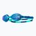 Children's swim goggles TYR Swimple Tie Dye Mirrored blue/mint