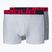 Under Armour men's boxer shorts Ua Tech 3In 2-Pak mod gray light heather/jet gray light heather