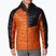 Columbia Platinum Peak Hooded men's down jacket black and orange 2008611