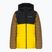 Columbia Powder Lite Hooded Children's Down Jacket Black and Yellow 1802901