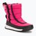 Sorel Outh Whitney II Puffy Mid children's snow boots cactus pink/black