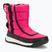 Sorel Outh Whitney II Puffy Mid cactus pink/black junior snow boots